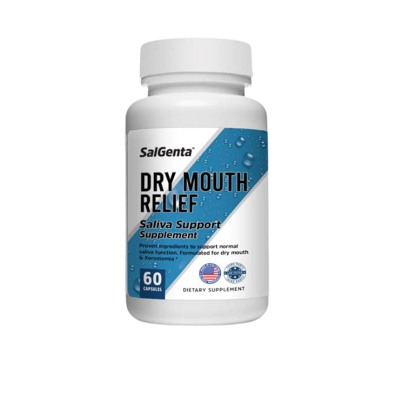 Propriety blend of ingredients design to support healthy saliva flow to for those with Dry Mouth